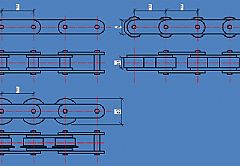 Standard conveyor chain 1